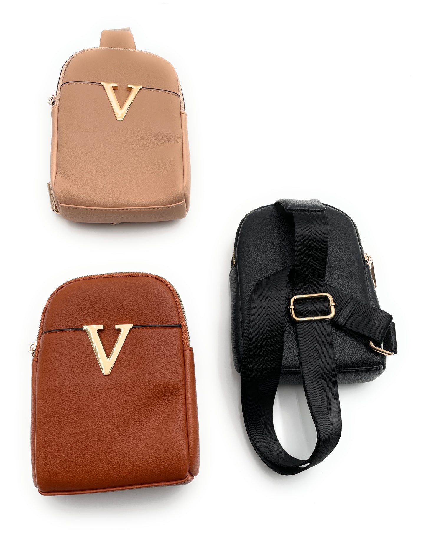 Sling Bag - V Sling Crossbody Bag