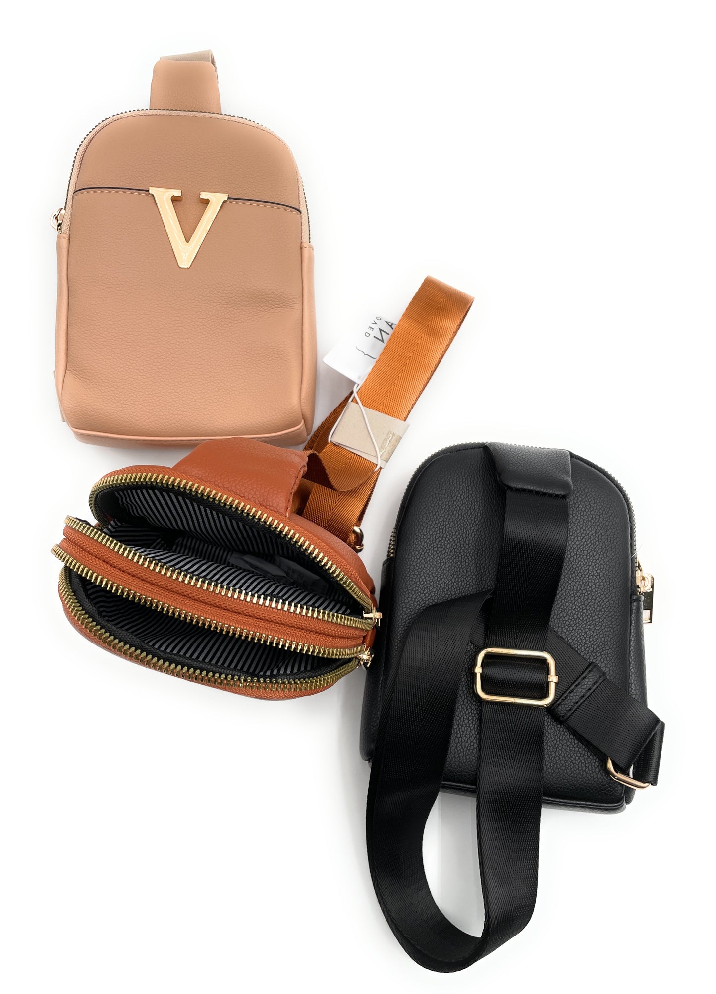 Sling Bag - V Sling Crossbody Bag