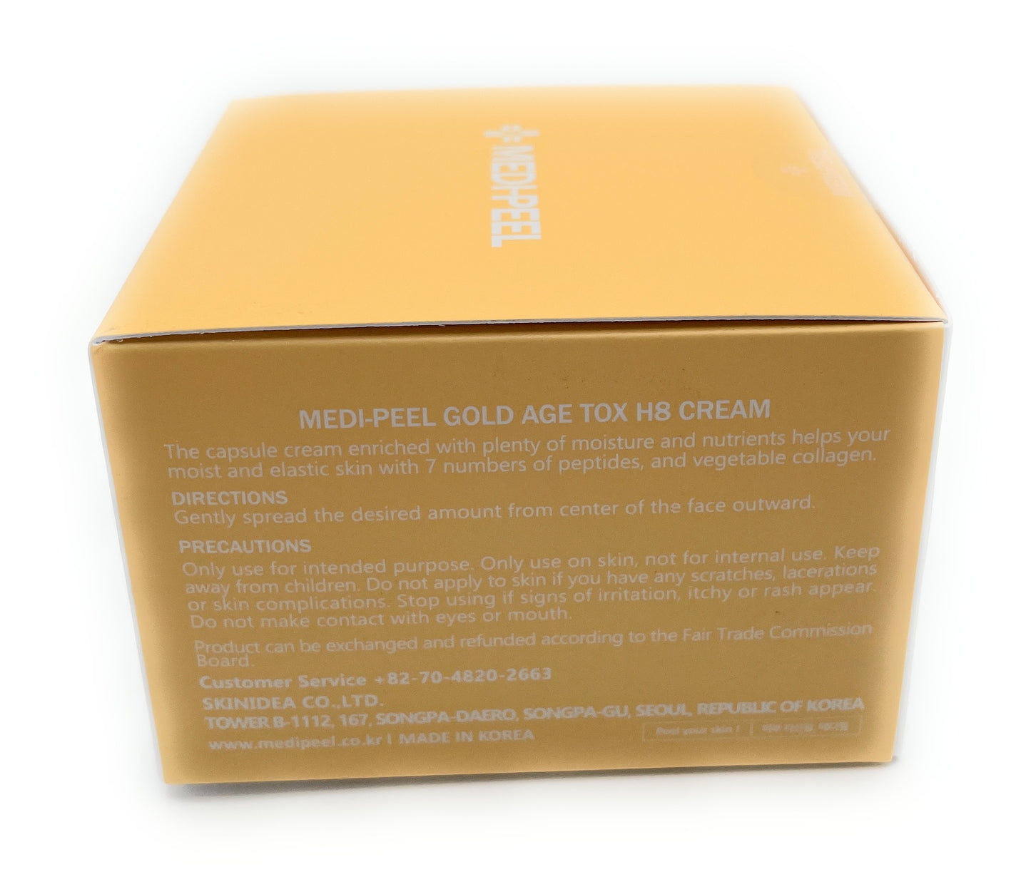 Face Cream - Gold Age Tox H8 Cream  Skin elasticity and wrinkles Extreme skin dryness for 40 + years