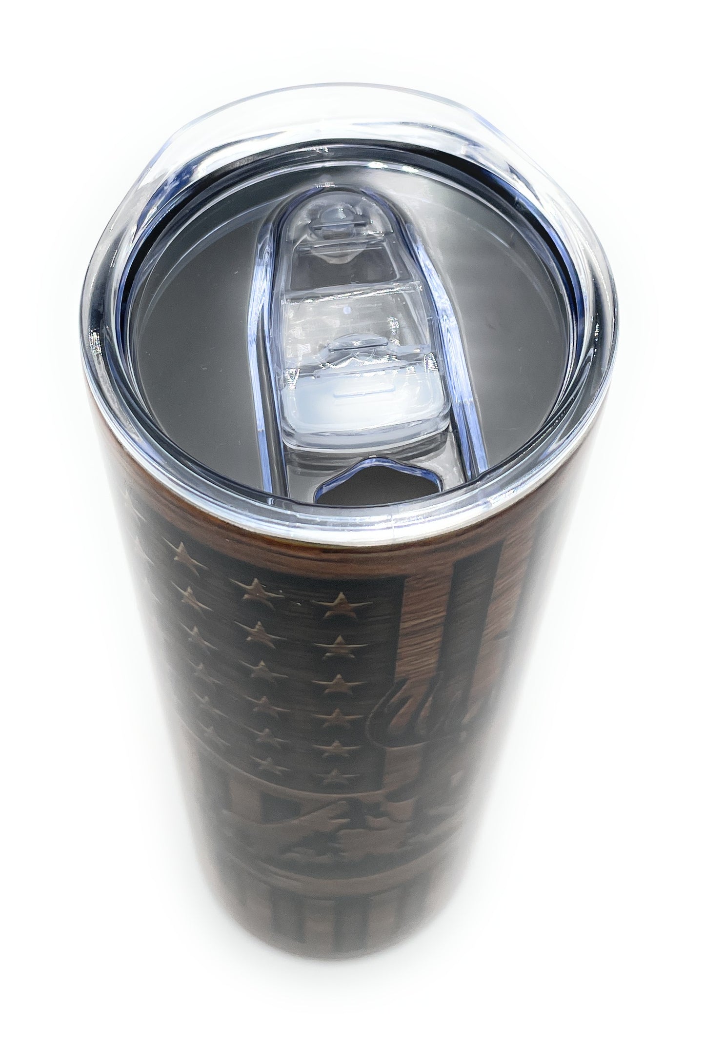 Dad Stainless Steel Tumblers 20 oz  Skinny w/Straw & Lid. Fathers Day Gift Ideas, Keep Dads Drinks Chilled!!