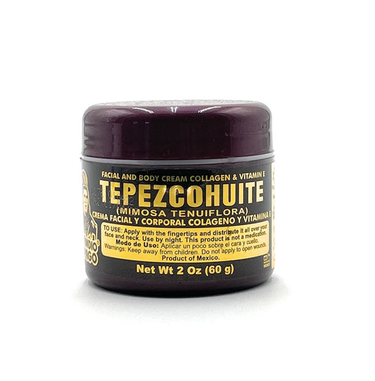 Face Cream - Del Indio Papago - Facial Night Skin Cream With Tepezcohuite - Hydrates the Skin