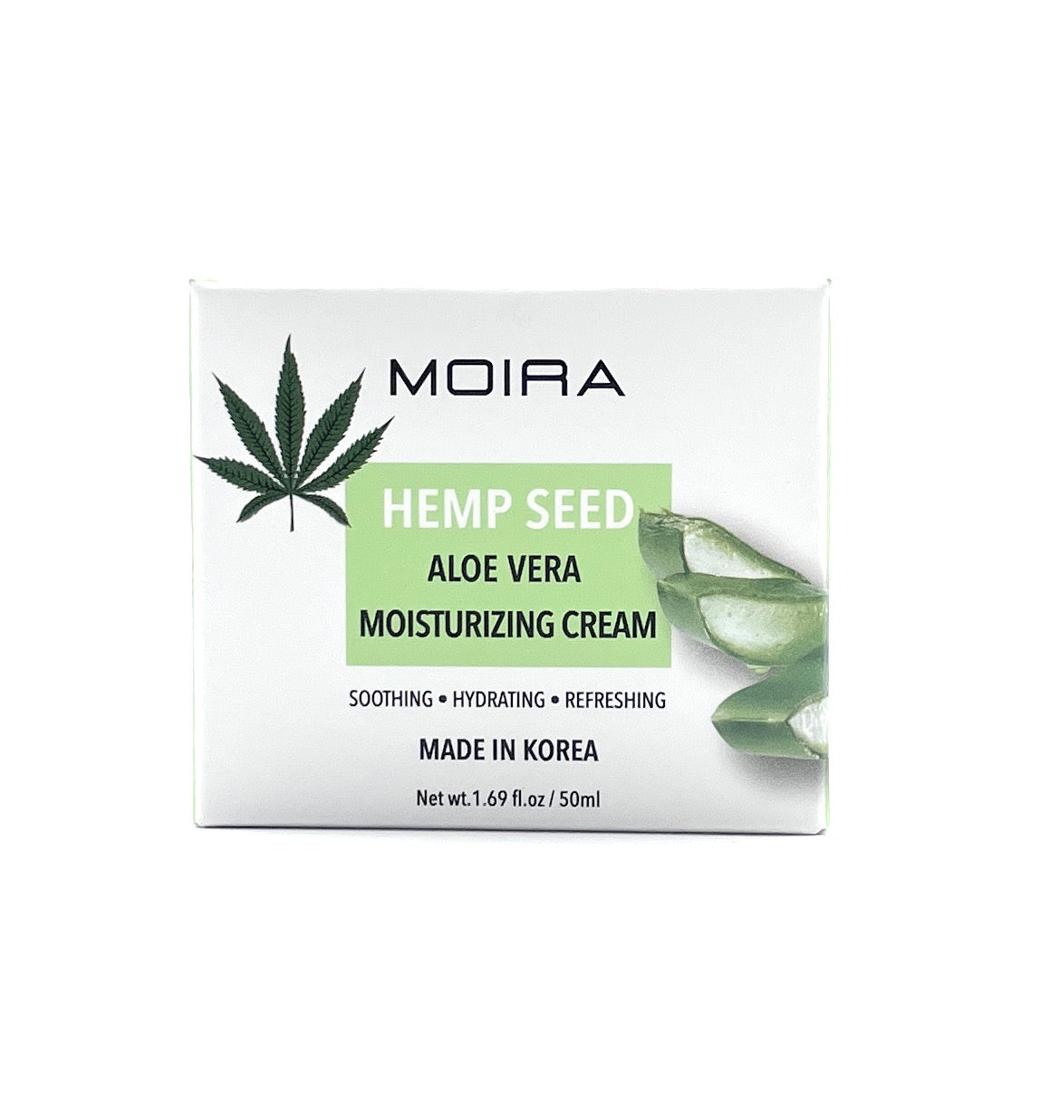 Face Cream - Hemp Seed Aloe Vera Moisturizing Cream by Moira