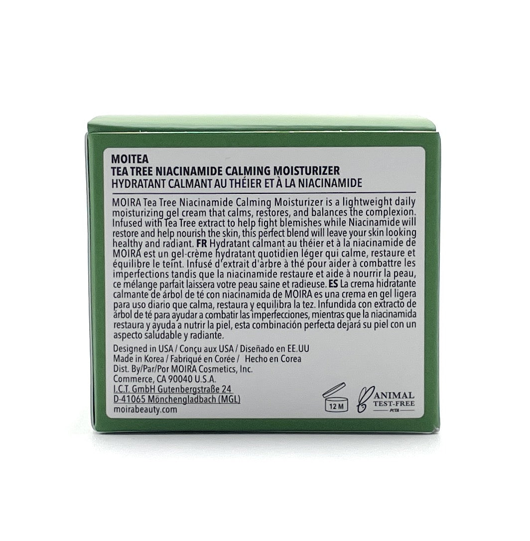 Face Cream - Tea Tree Niacinamide Calming Moisturizer