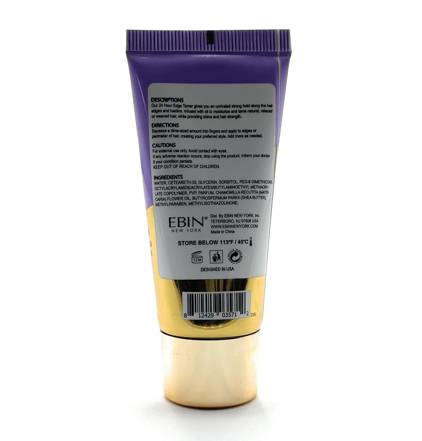 Ebin New York 24 hours Edge Tamer Gel Extreme Firm Hold 1.41oz( 10% OFF)