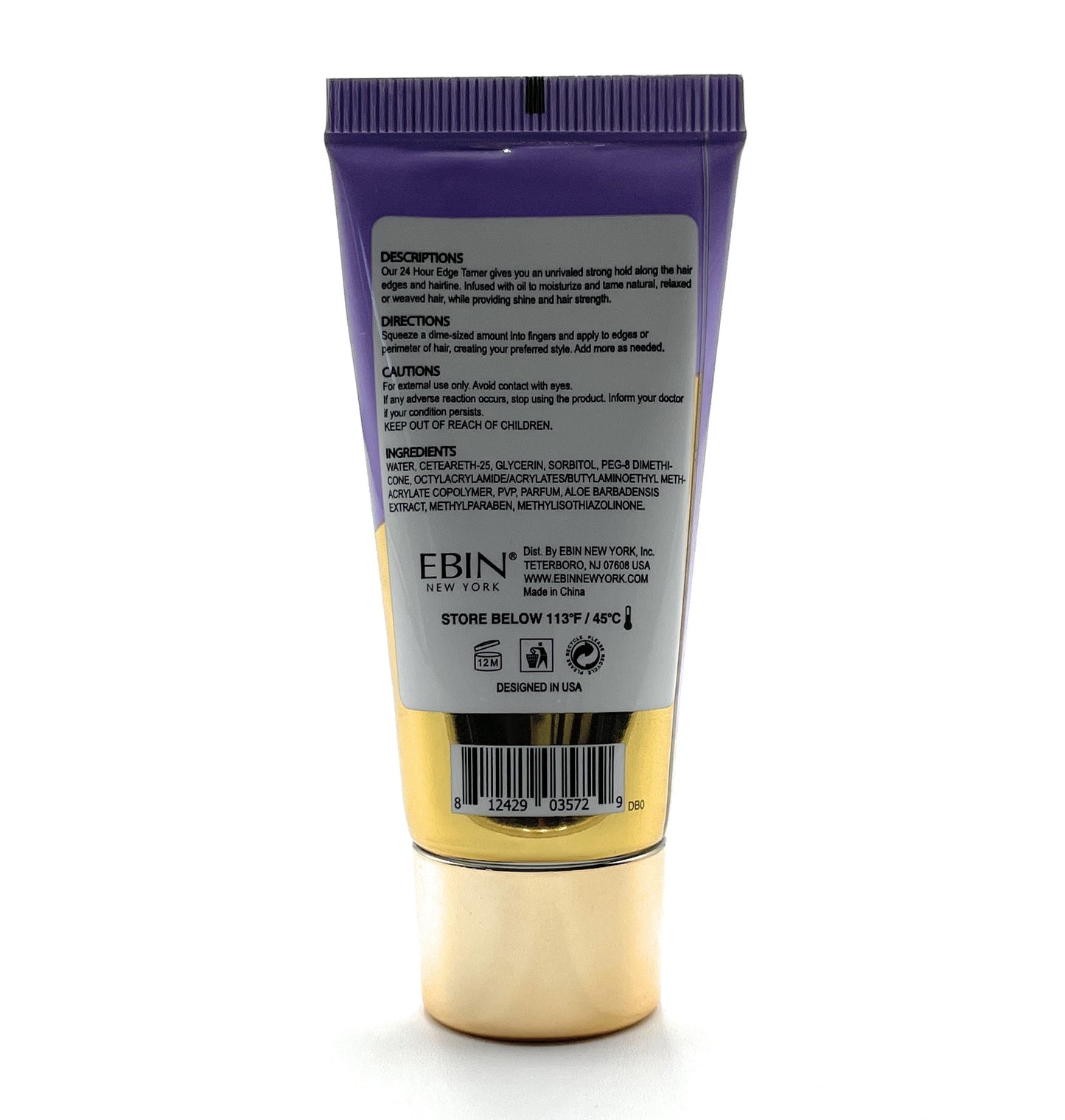 Ebin New York 24 hours Edge Tamer Gel Extreme Firm Hold 1.41oz( 10% OFF)