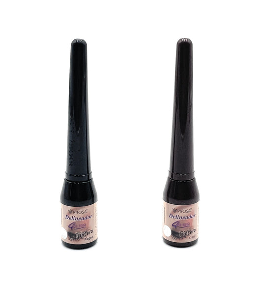 Eyeliner - PROSA 4-in-1 Delineador Tintero -Liquid Eyeliner