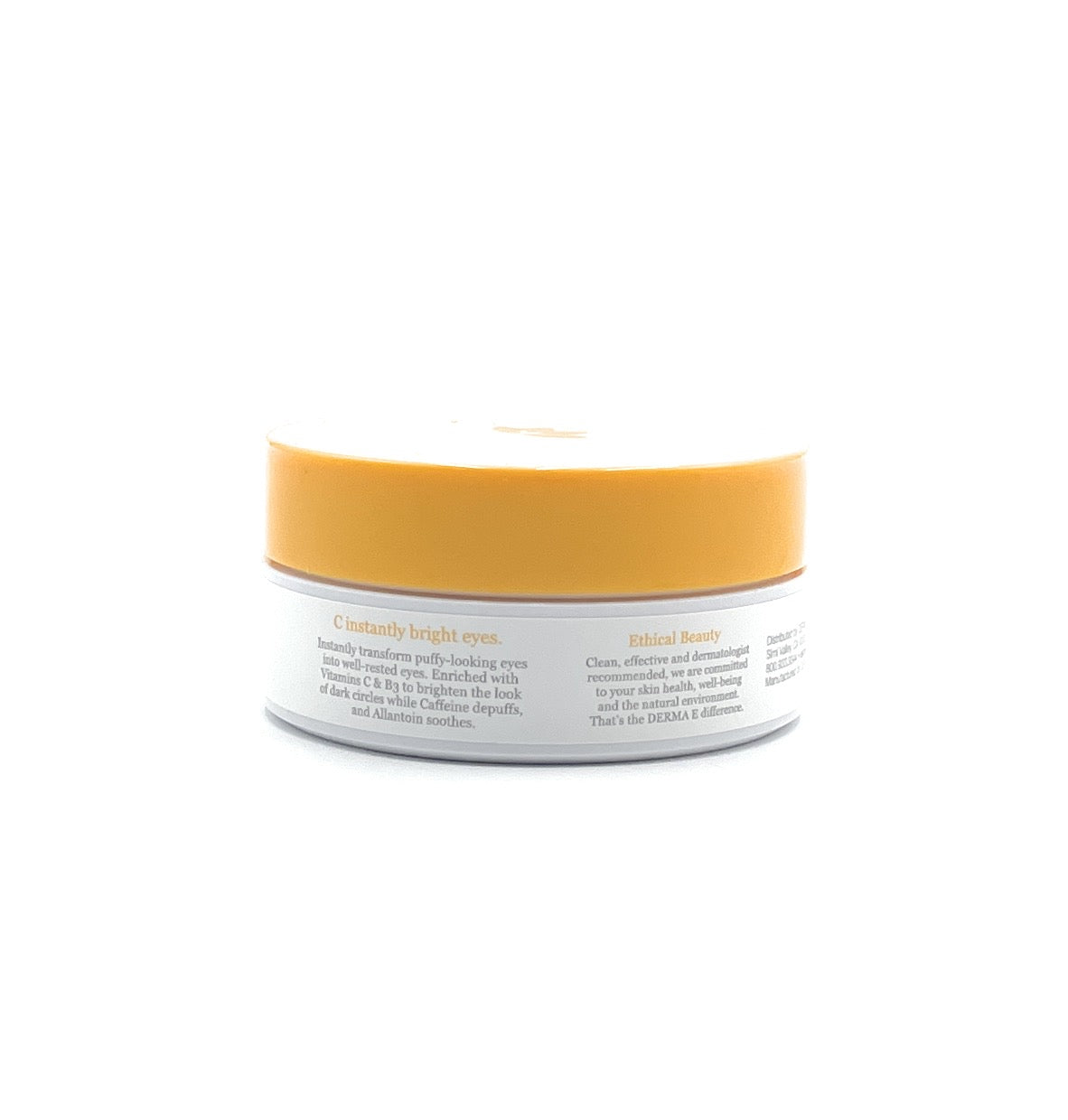 Eye Patch - Vitamin C Bright Eyes Hydro Gel Patches Allantoin Caffeine Vitamin B3, Depuffs brightens dark circles