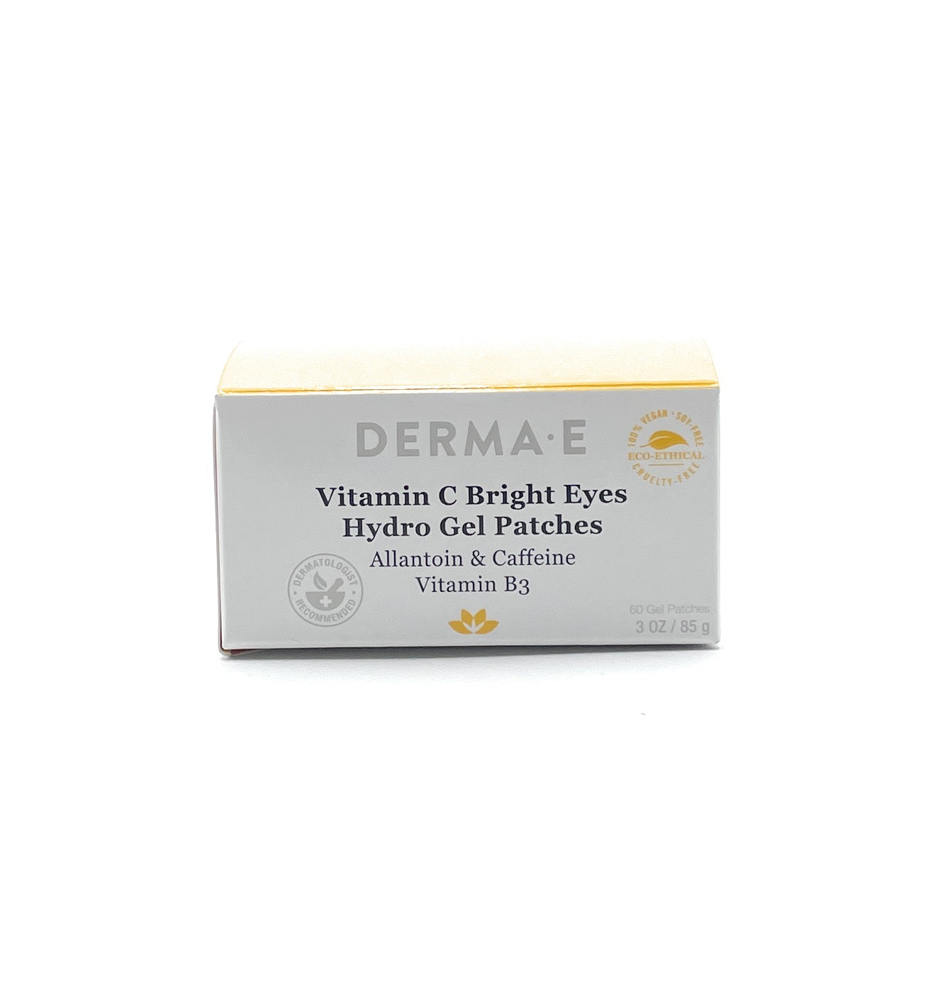 Eye Patch - Vitamin C Bright Eyes Hydro Gel Patches Allantoin Caffeine Vitamin B3, Depuffs brightens dark circles