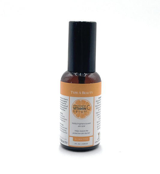 Facial Serum - Type A Beauty Concentrated Vitamin C Serum