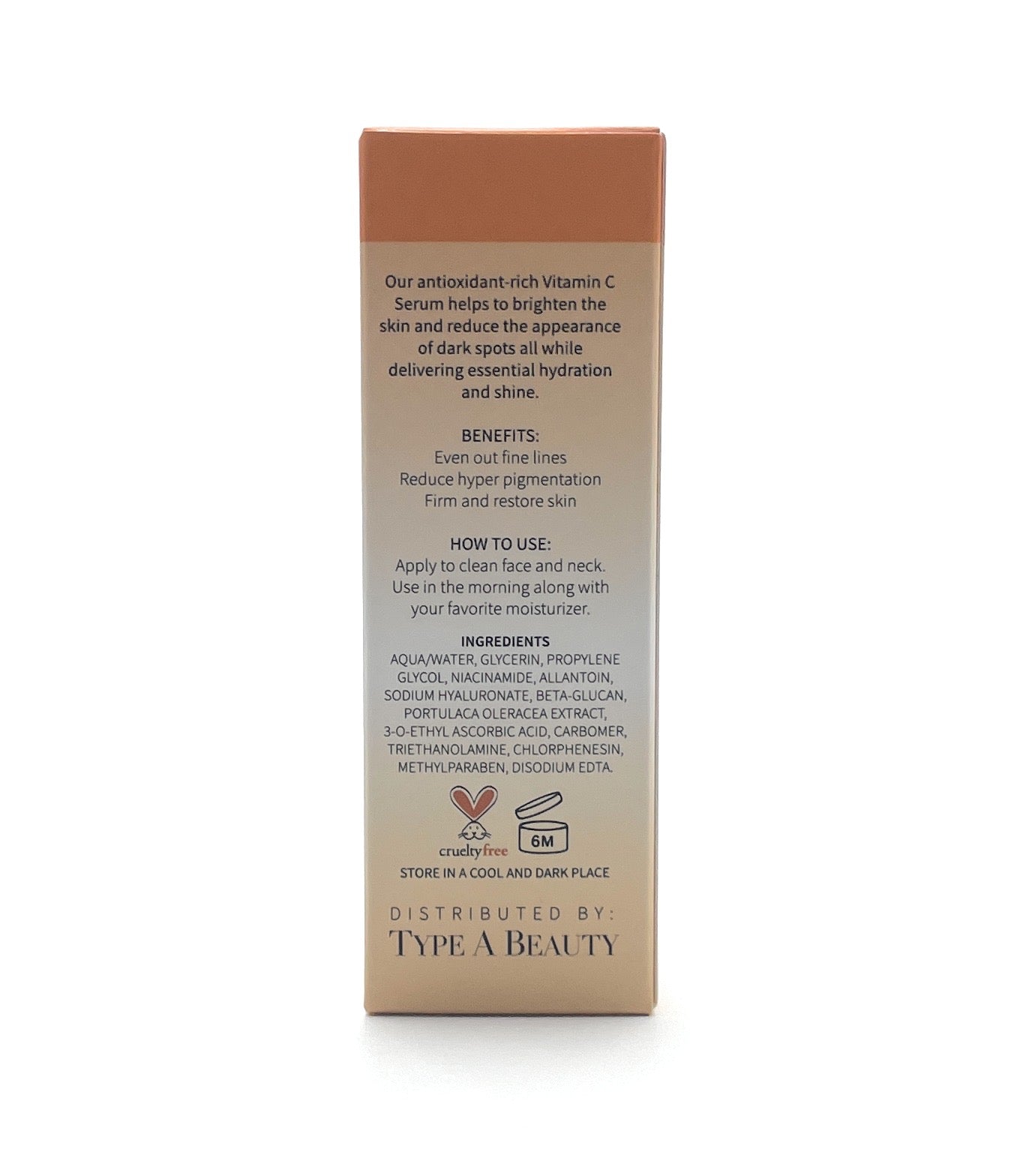 Facial Serum - Type A Beauty Concentrated Vitamin C Serum