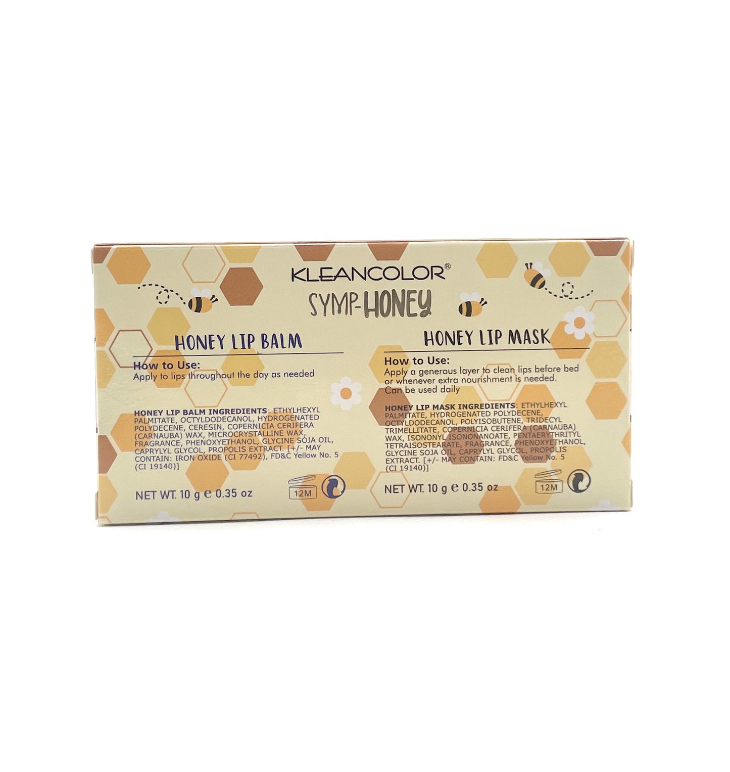 Lip Care Symp-Honey 2pc Lip Care Set