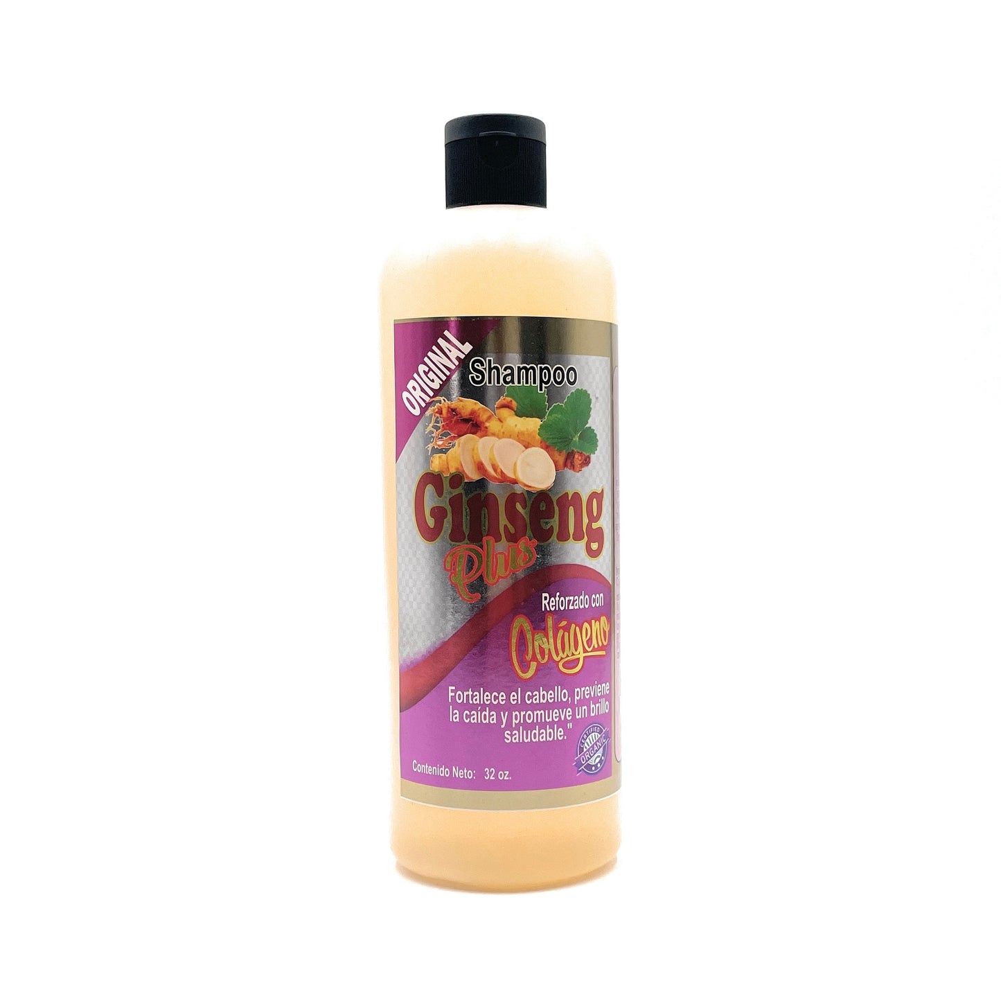 Hair Care - Ginseng Plus Shampoo Reforzado con Colageno, Ginseng y Keratina