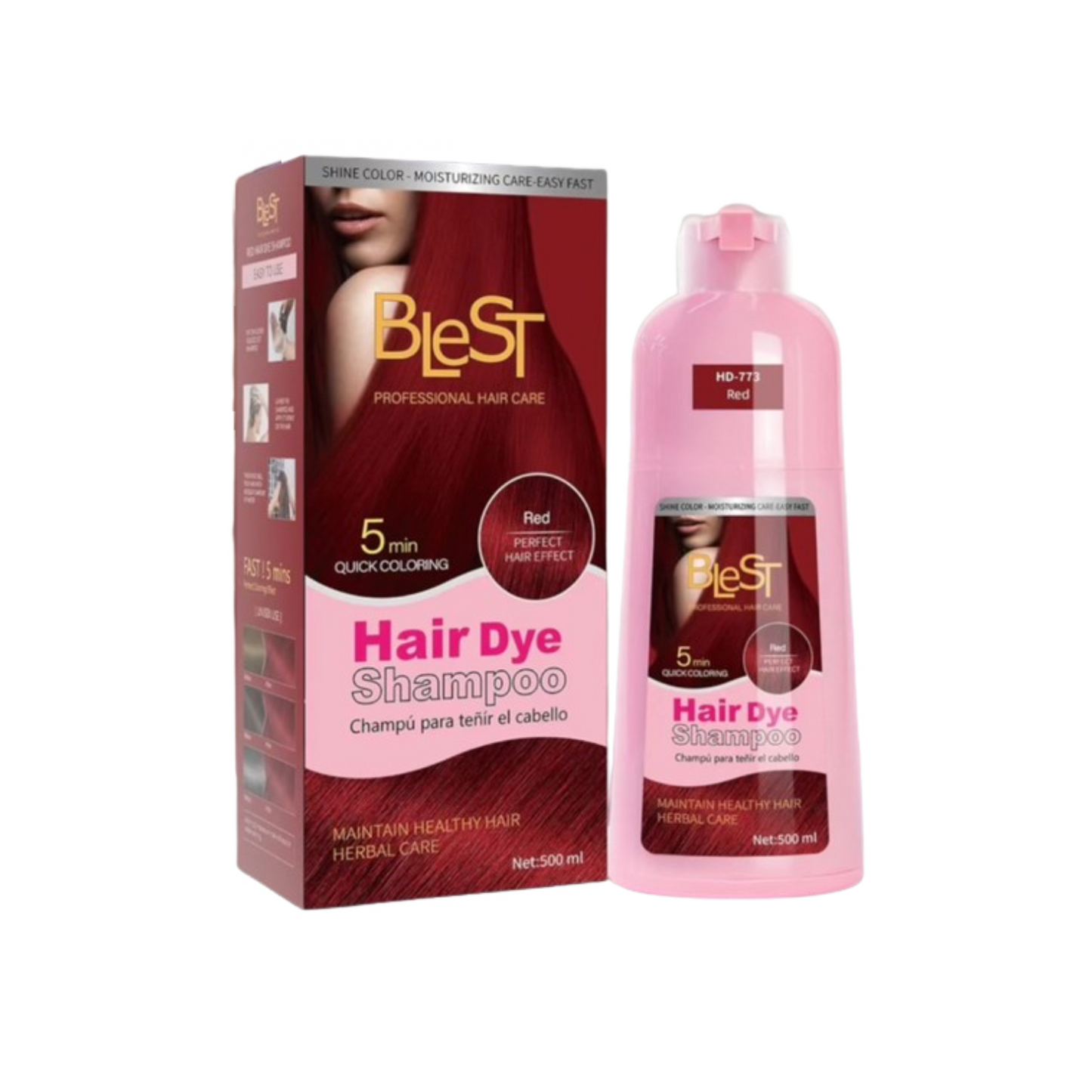 Blest Professional Hair Care Hair Dye Shampoo