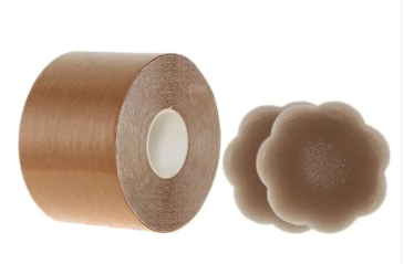 Body Tape with Silicone Nipple