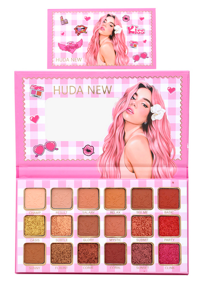 Eyeshadow -  NEW 18 COLOR PALETTE W MIRROR