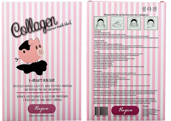 Face Mask - Collagen Sheet Mask