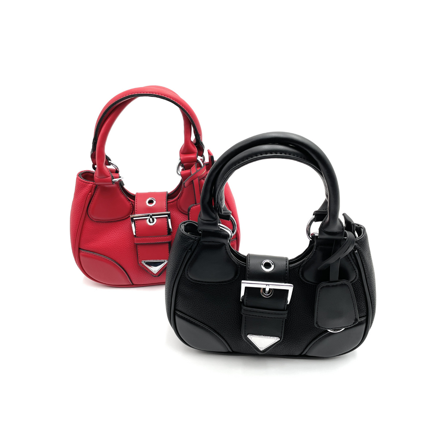 Small Half Moon Crossbody Shoulder Bags with Handle Tote Handbags