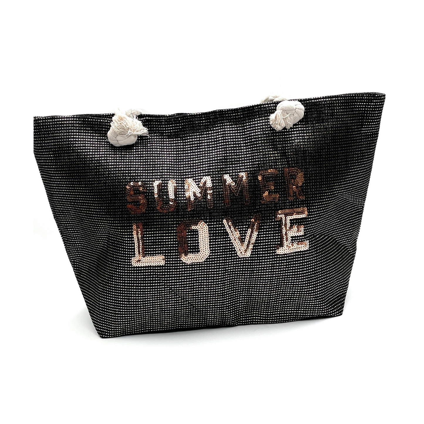 Beach Bag  SUMMER LOVE Glitz Beach Tote Bag