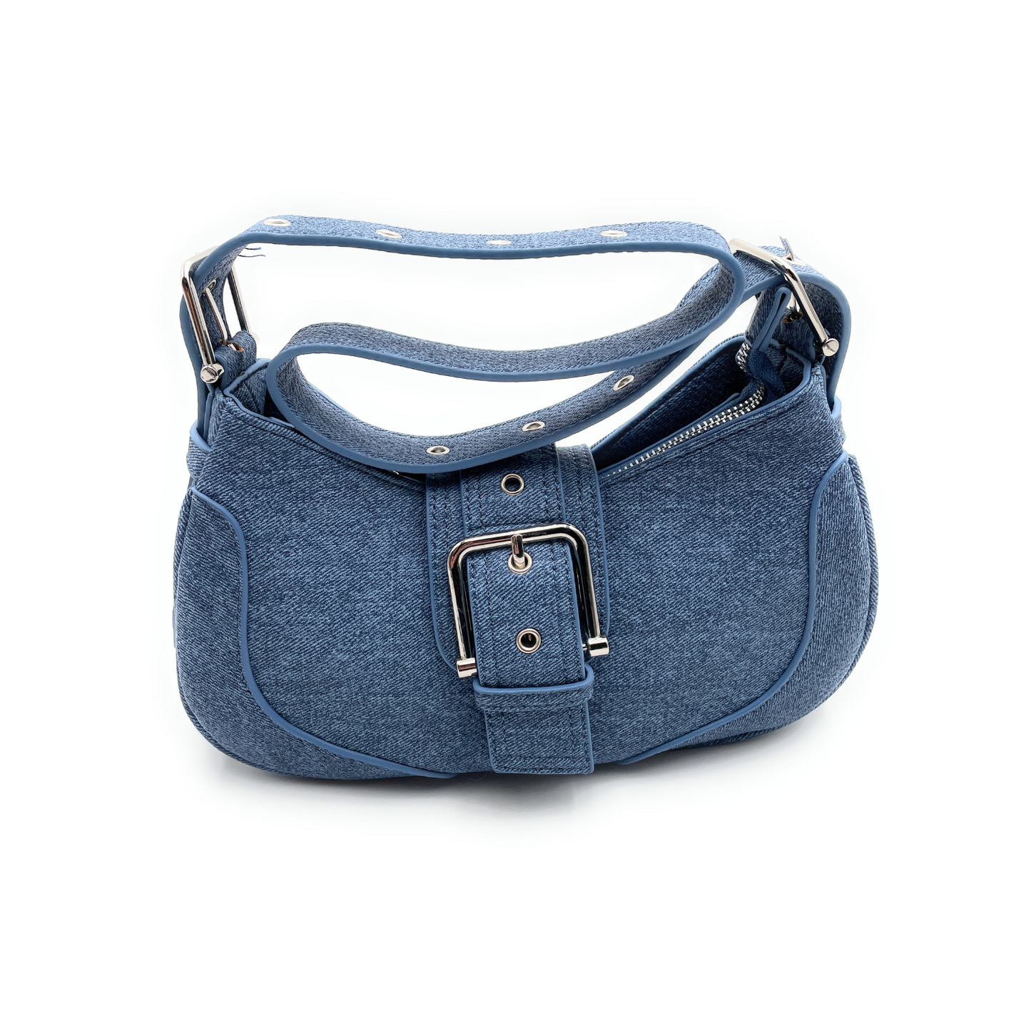 Half Moon Buckle Hobo Shoulder Bag