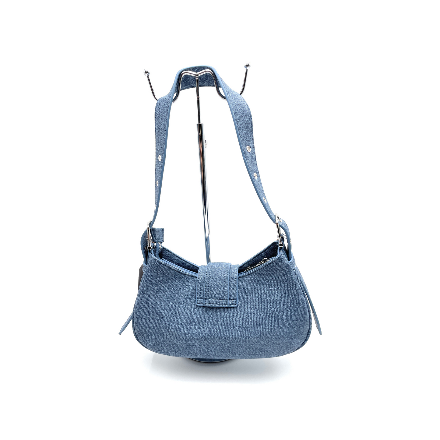 Half Moon Buckle Hobo Shoulder Bag