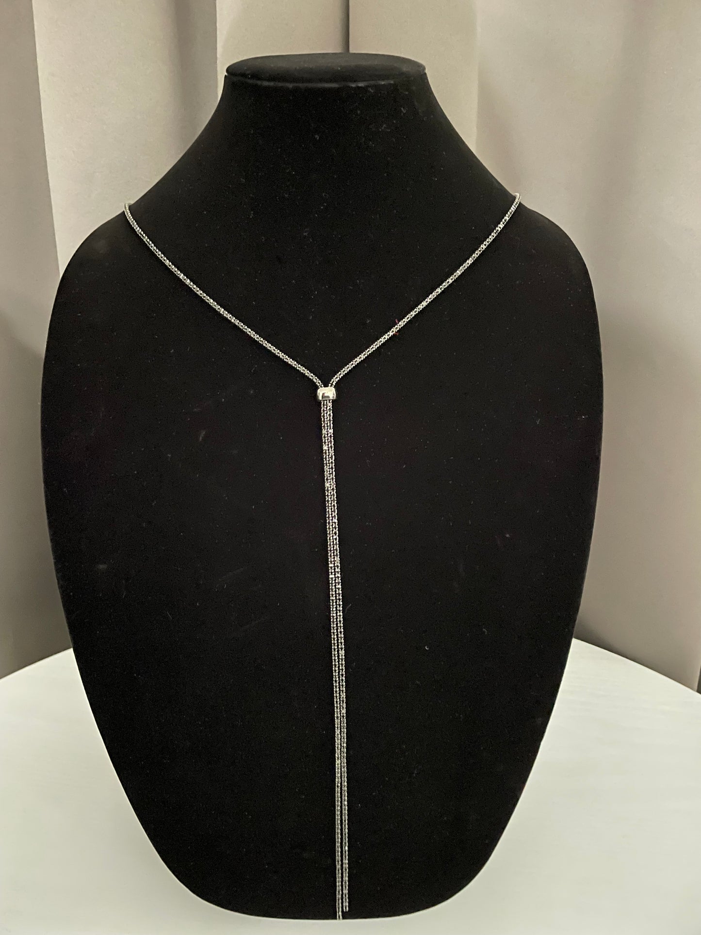 Womens Tie Necklace 47" Length