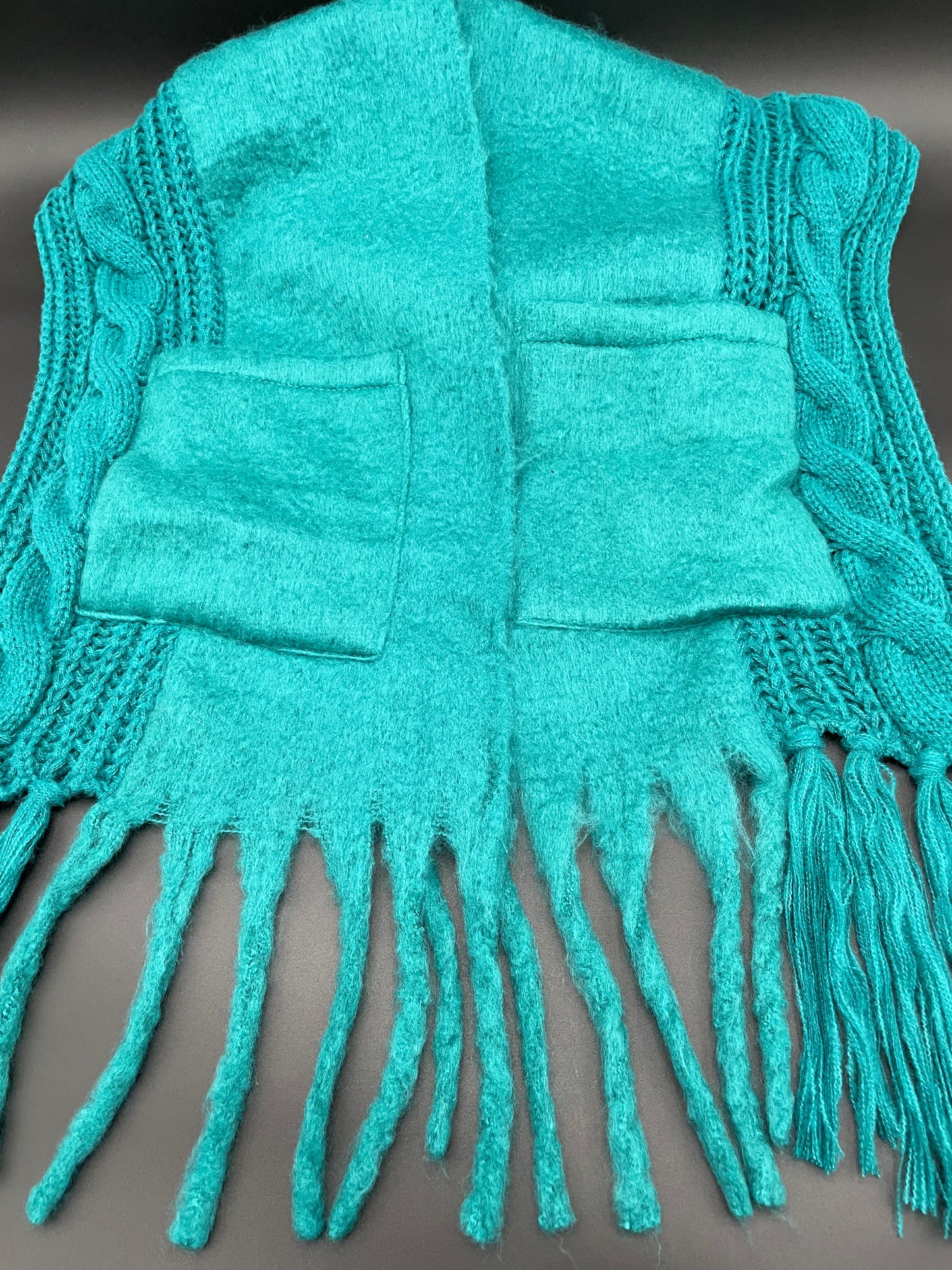 Blanket Scarf with Pockets